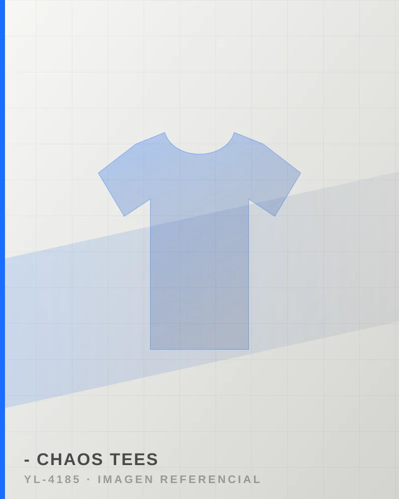 - Chaos Tees de YoungLA (imagen referencial). Foto de referencia